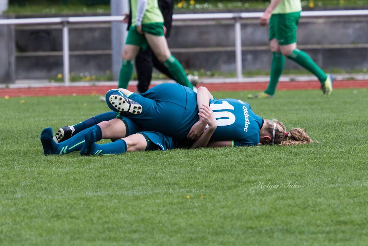 Bild 448 - B-Juniorinnen VfL Oldesloe - JSG Sdtondern : Ergebnis: 2:0